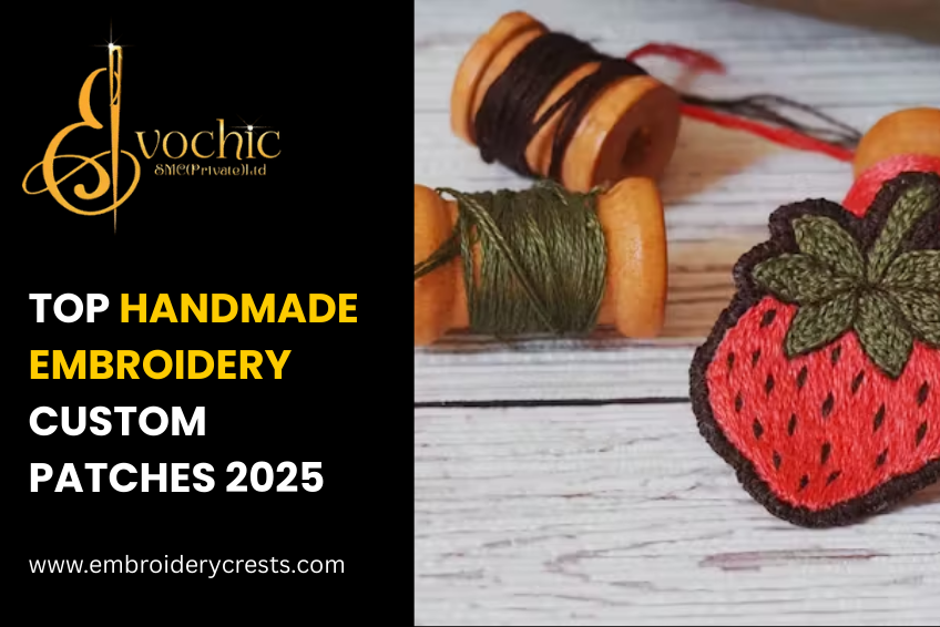 Top Handmade Embroidery Custom Patches 2025