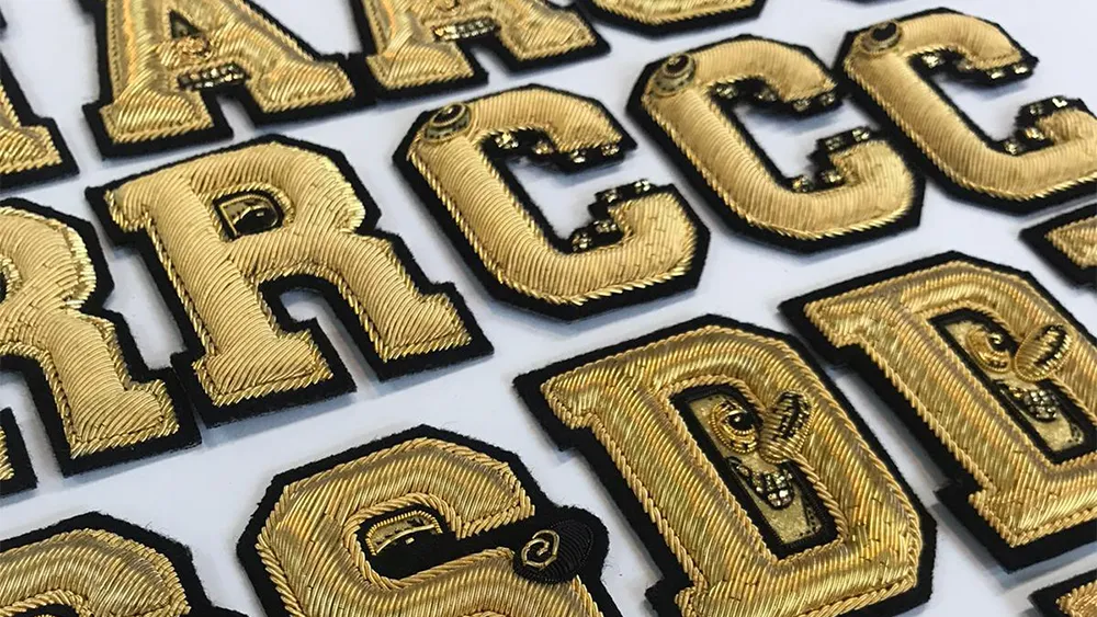  Hand-Embroidered Bullion Masonic Aprons