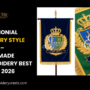 Ceremonial Military Style Flags – Handmade Embroidery Best Seller 2026