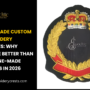 Handmade Custom Embroidery Patches: Why They’re Better Than Machine-Made Designs in 2026