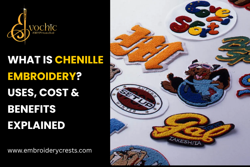 What Is Chenille Embroidery? Uses, Cost & Benefits Explained