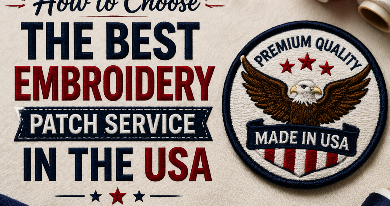 How to Choose the Best Embroidery Patch Service in the USA