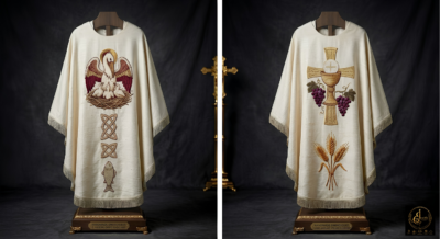Top Handmade Embroidery Chasuble for Sacred Worship 2026