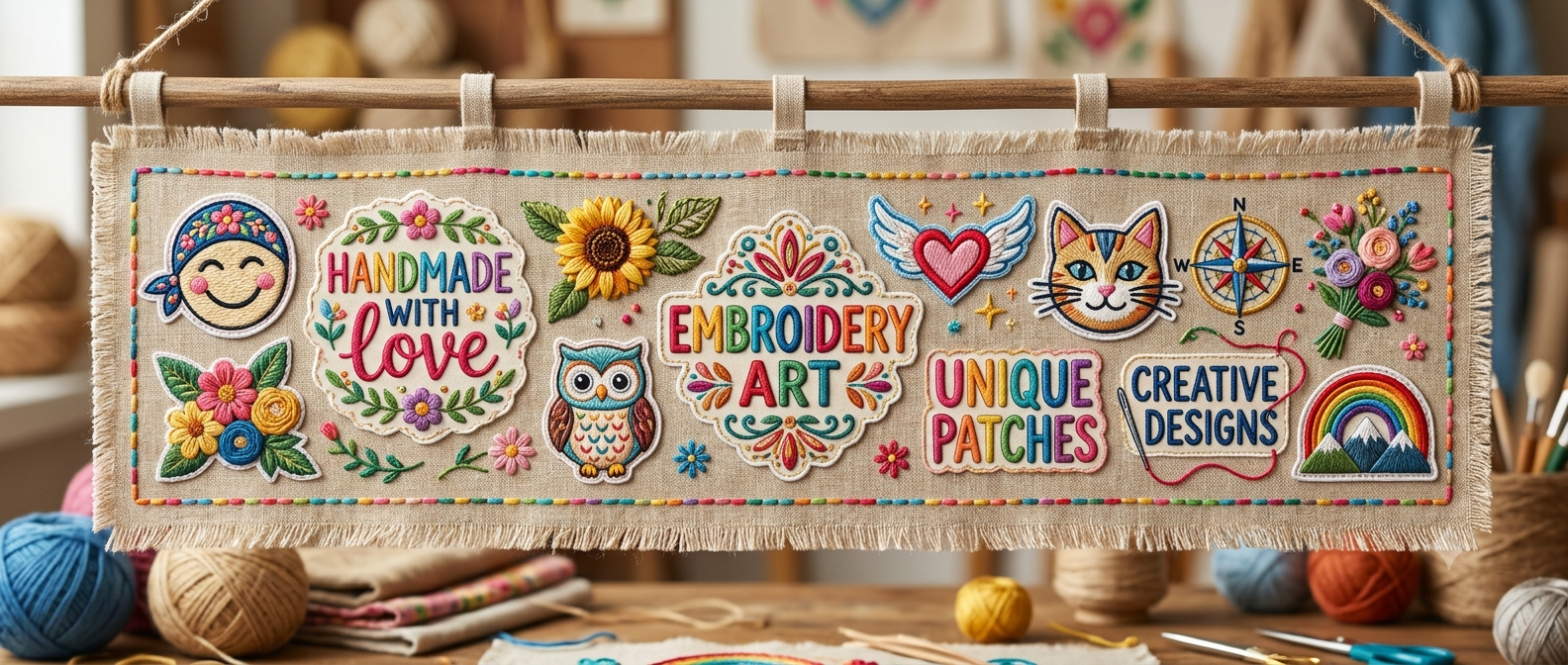 Top 7 Handmade Embroidery Ideas for Custom Patches