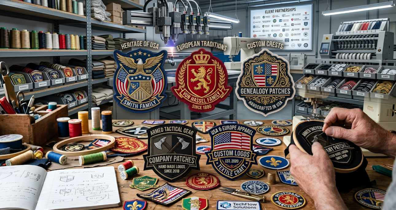 Top Family Crest Patches in USA Europe – 2026 Best Selling Patches