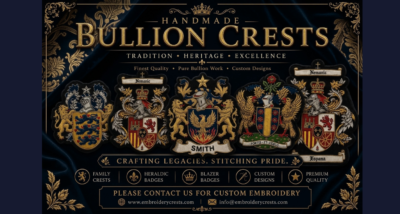 7 Reasons to Choose Best Handmade Bullion Crest Patches