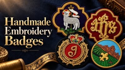 Best Handmade Embroidery Badges | Top Badges in USA UK Europe 2026