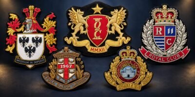 Bullion Crest Badges – Embroidery Crests 2026