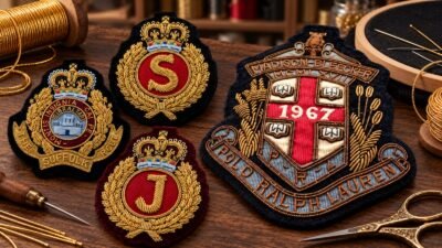 Best Bullion Crest Badges – Custom Bullion Patches 2026