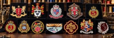 Custom Bullion Embroidery Patches – Premium Crest Designs for 2026