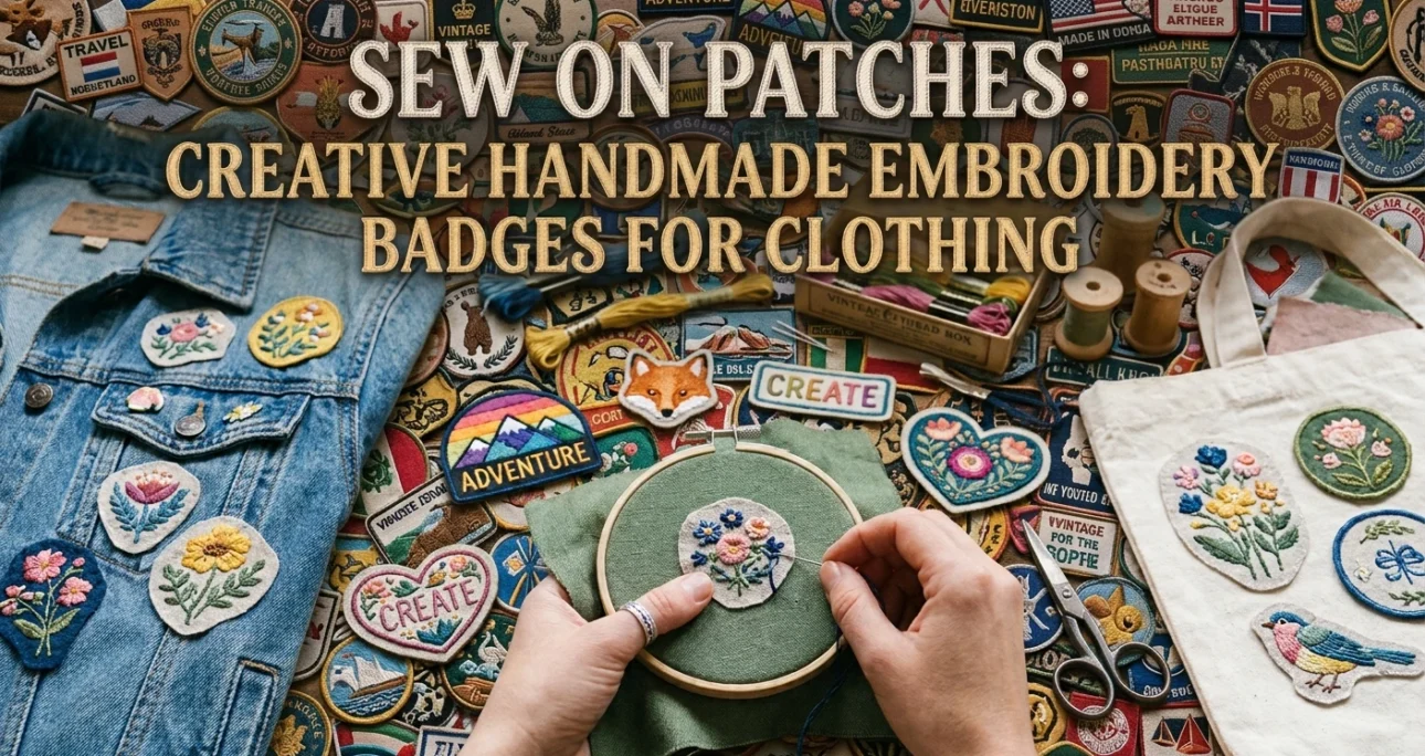 Top Sew On Patches – Best Handmade Embroidery Badges 2026