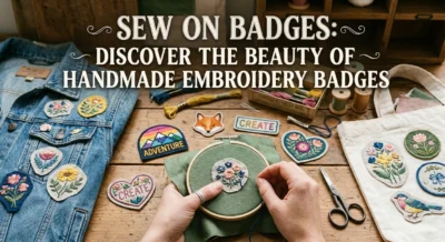 Best Sew on Badges | Discover the Beauty of Handmade Embroidery Badges